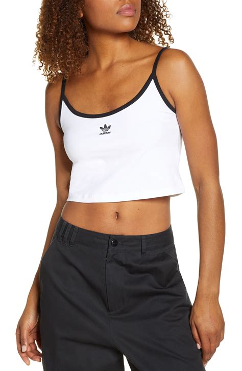 paarse adidas crop top|adidas crop tank tops.